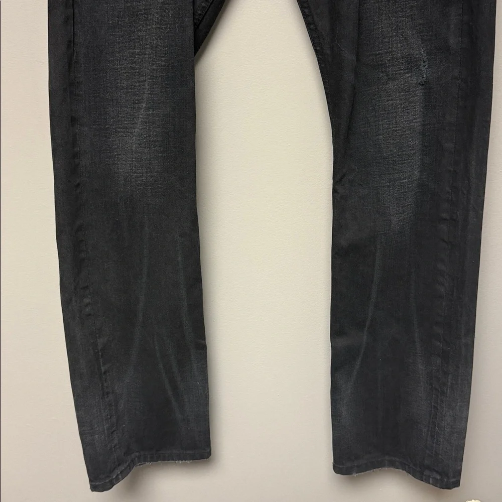 Cult of Individuality Rebel Straight Black Jeans W36 L34